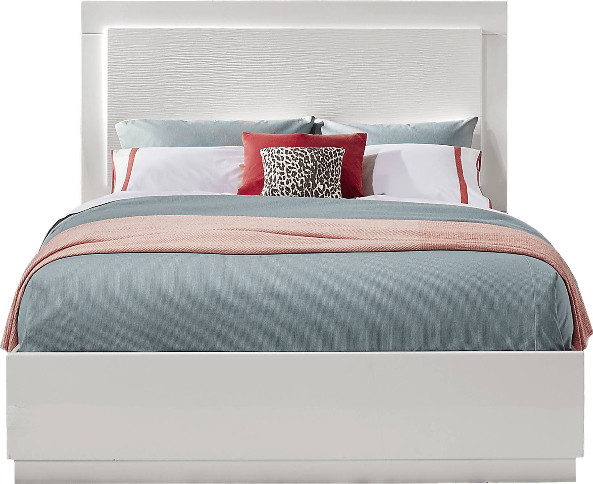 3 pc queen panel bed