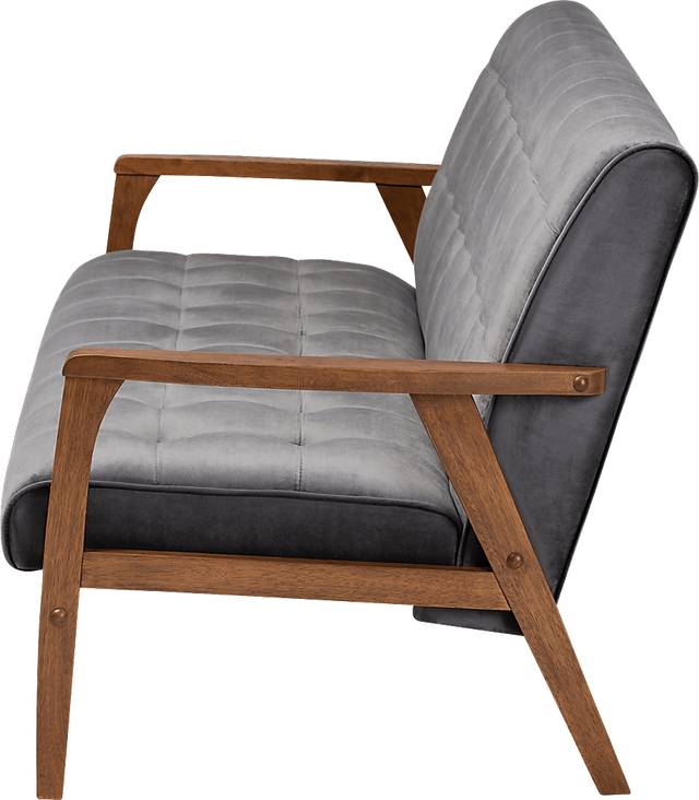 Ellesmere Gray Settee - Thumbnail - Image 3