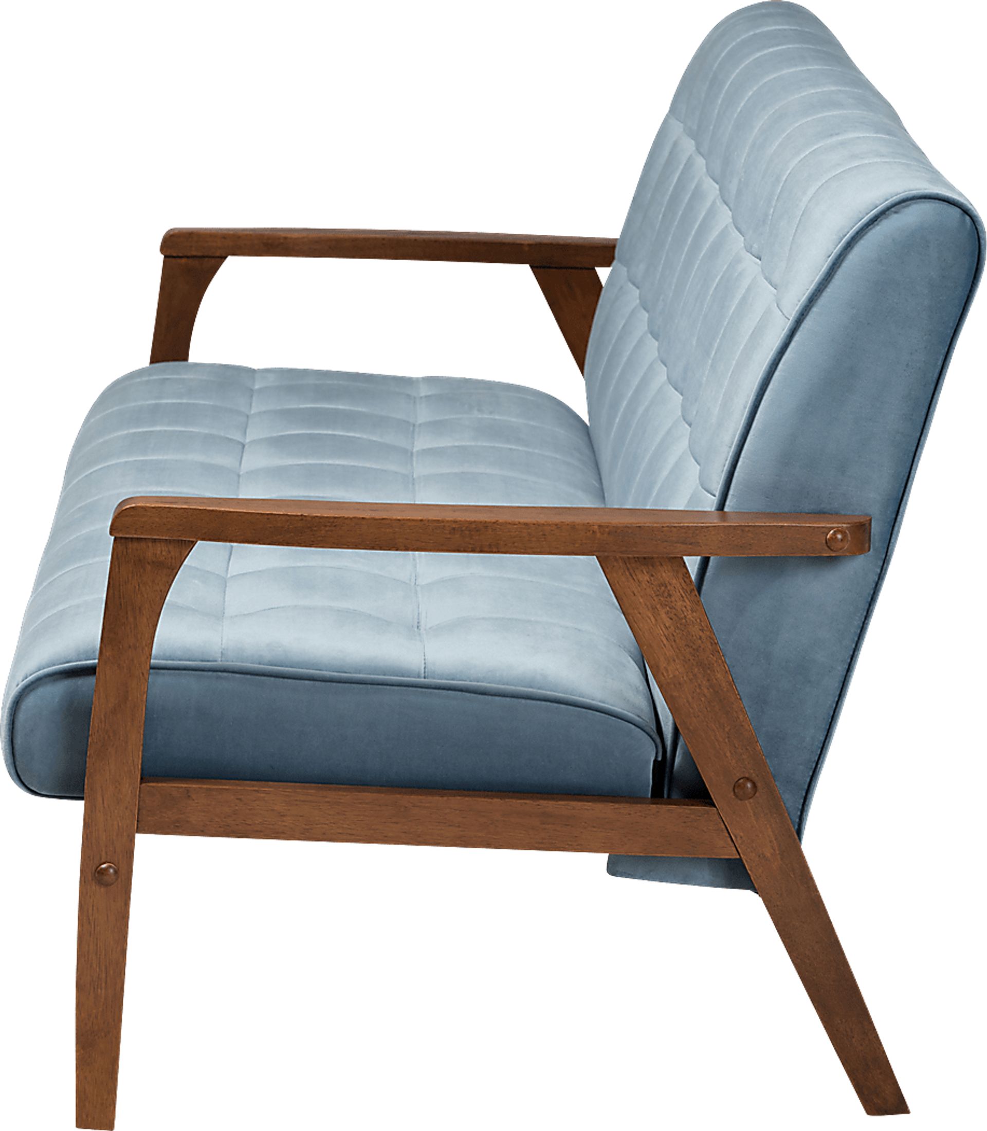 Ellesmere Light Blue Settee - Image 3