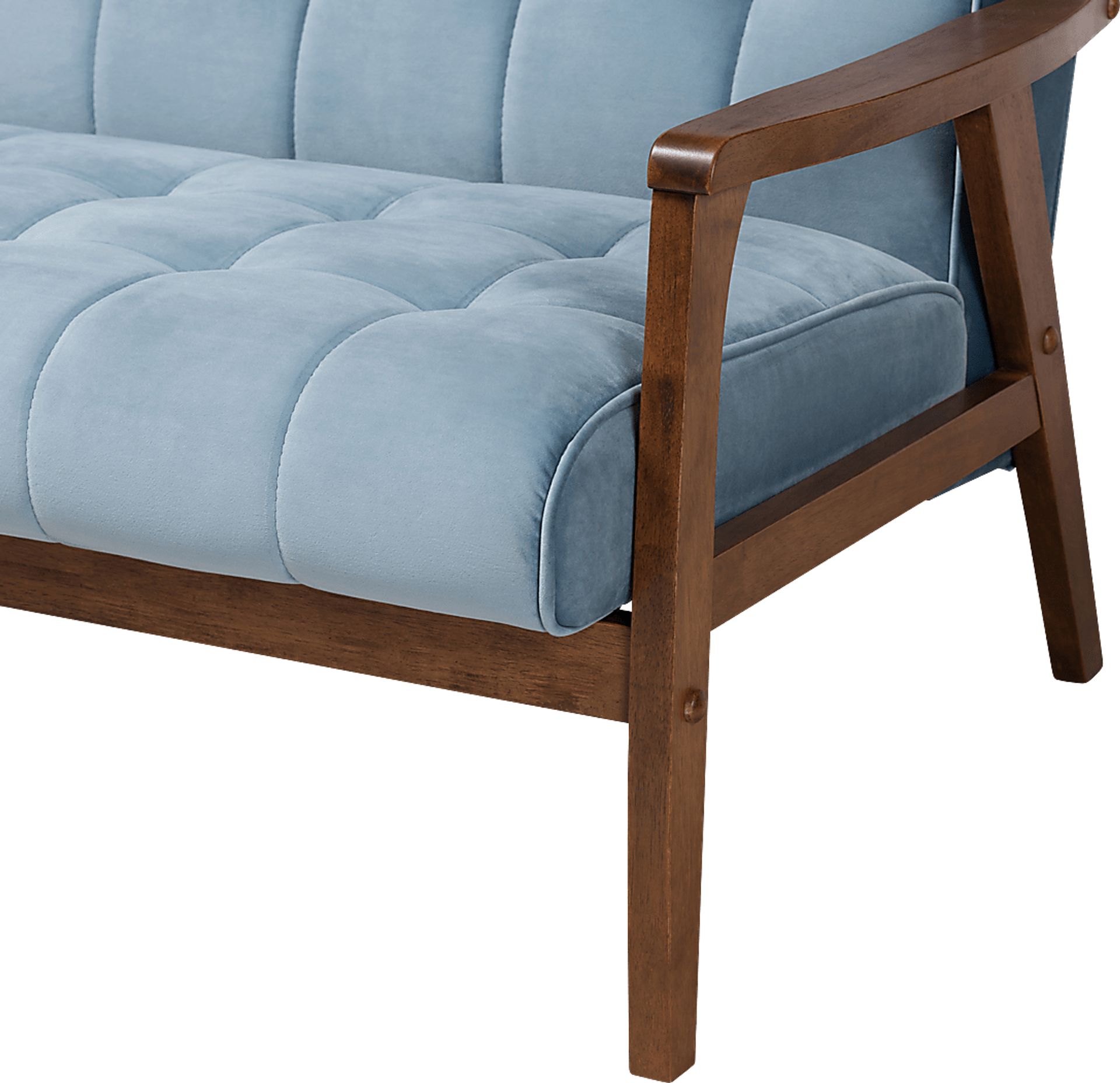 Ellesmere Light Blue Settee - Image 6