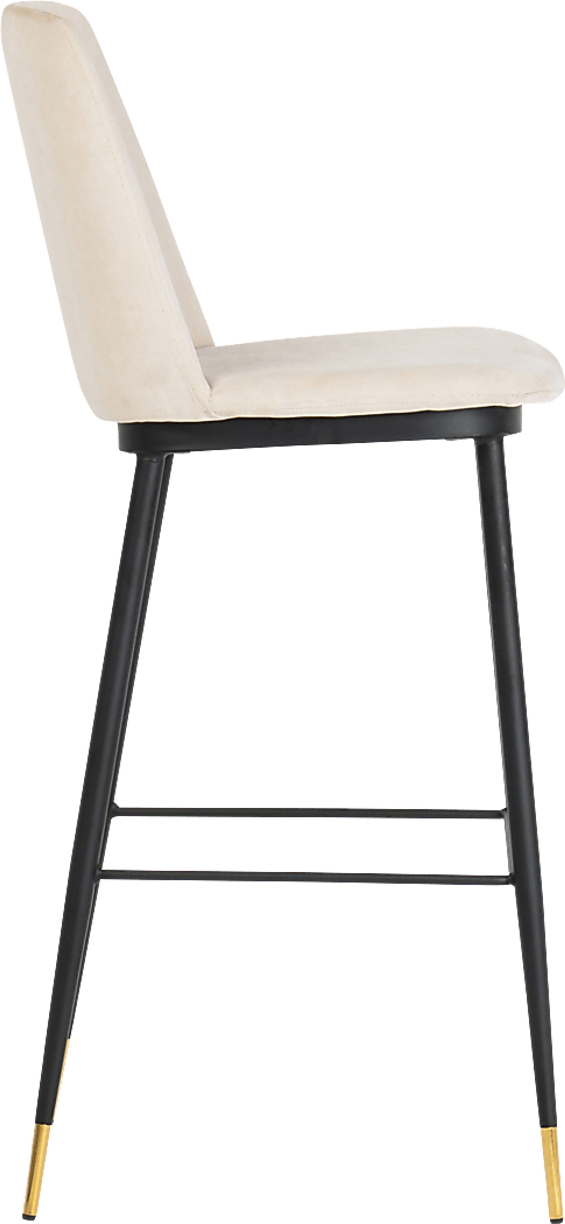 Ellian Cream Counter Height Stool, Set of 2 - Image 6