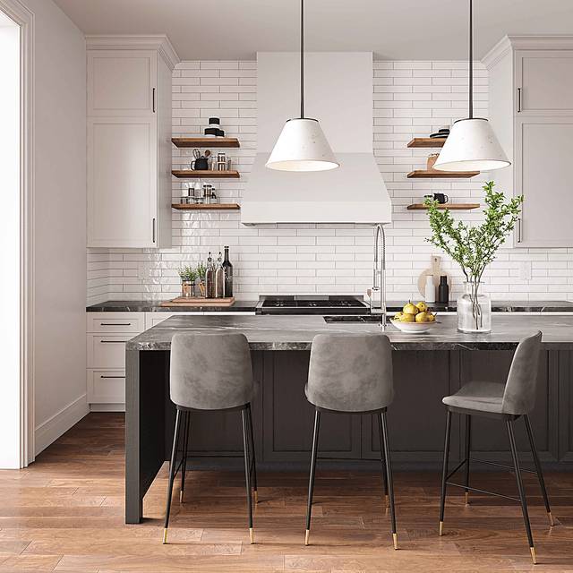 Ellian Gray Counter Height Stool, Set of 2 - Thumbnail - Image 7