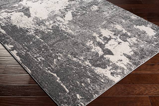 Ellias Charcoal 6' x 7'9 Rug - Thumbnail - Image 2
