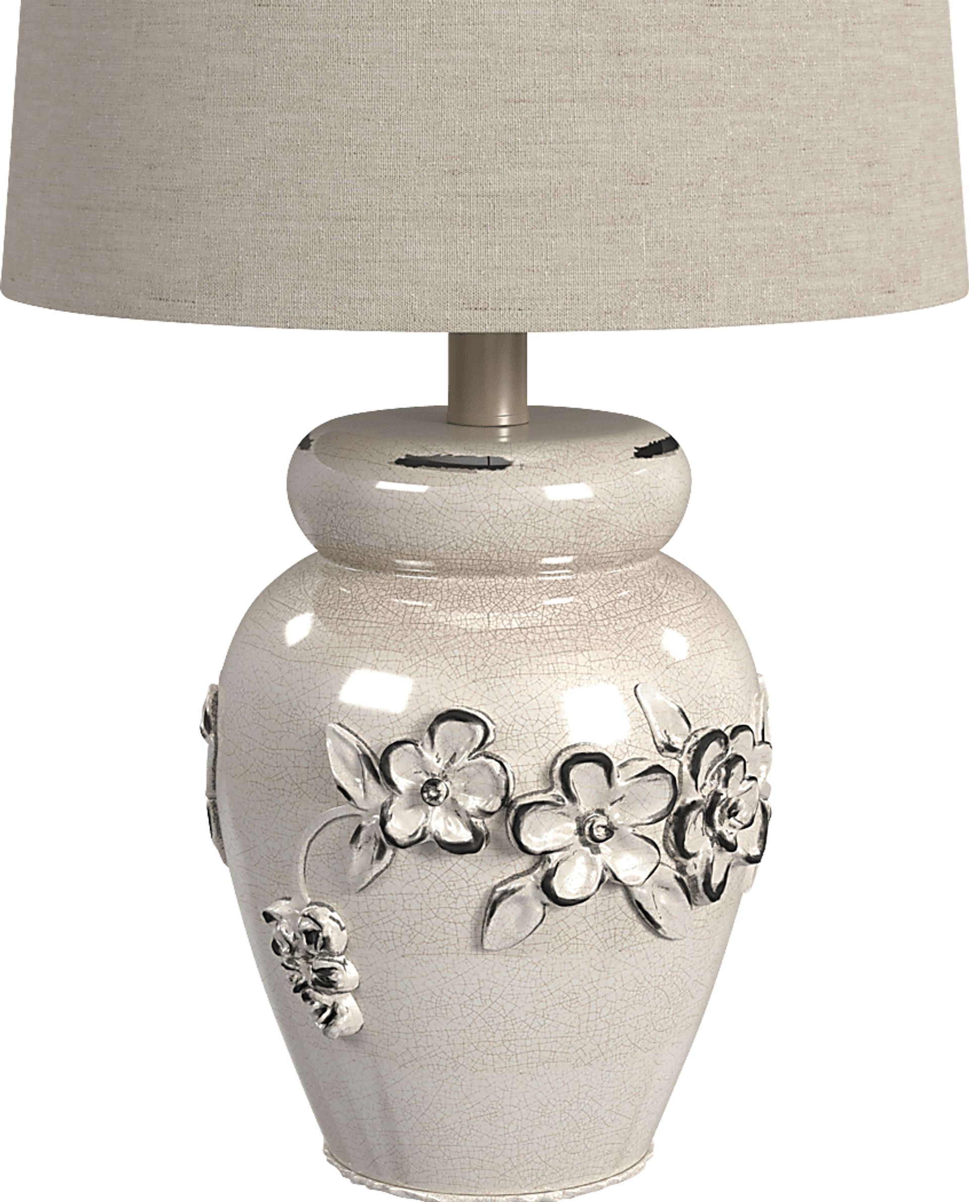 Ellicott Cove Ivory Lamp - Image 2