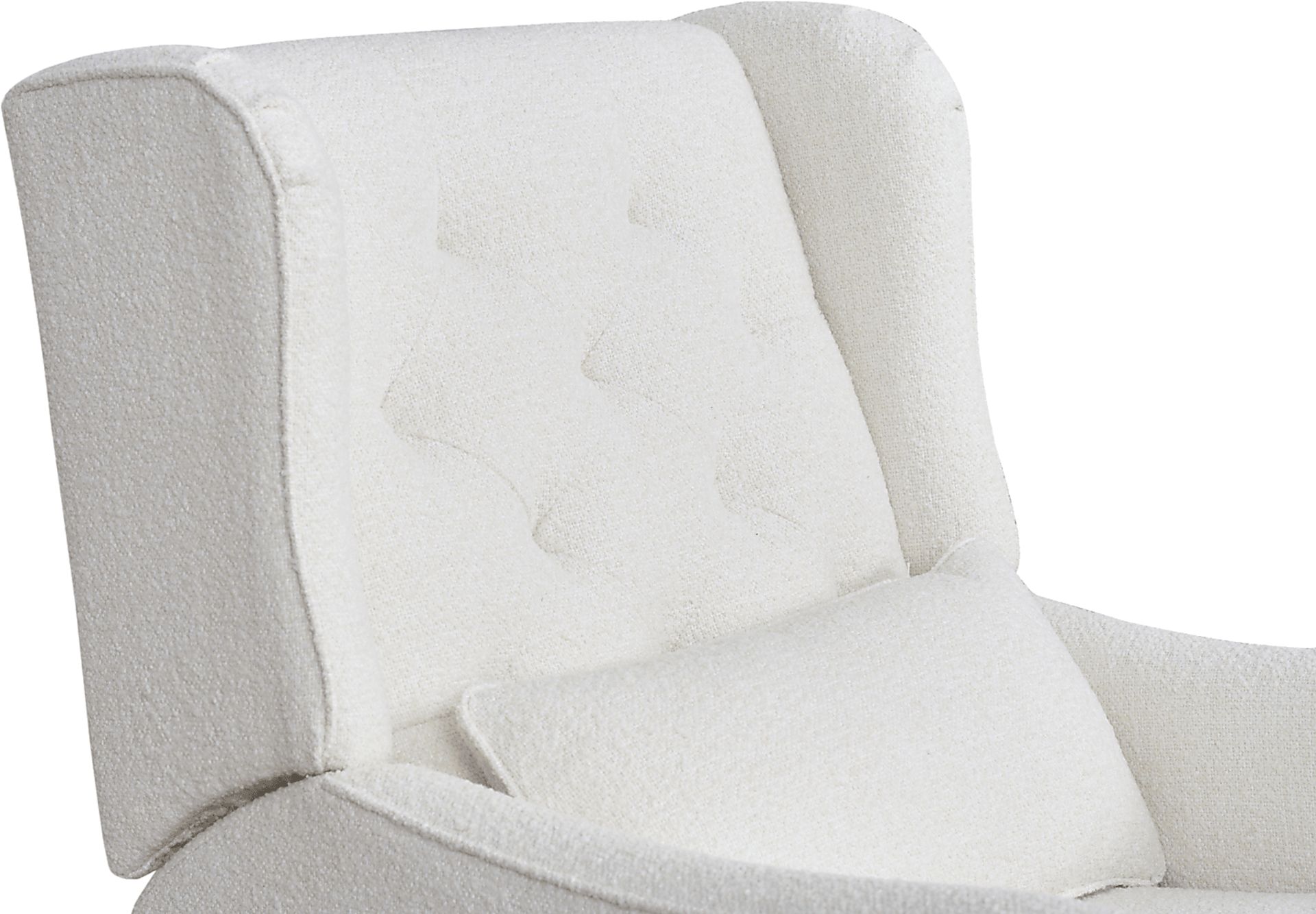Ellie May Ivory Power Glider Recliner with Swivel - Image 6