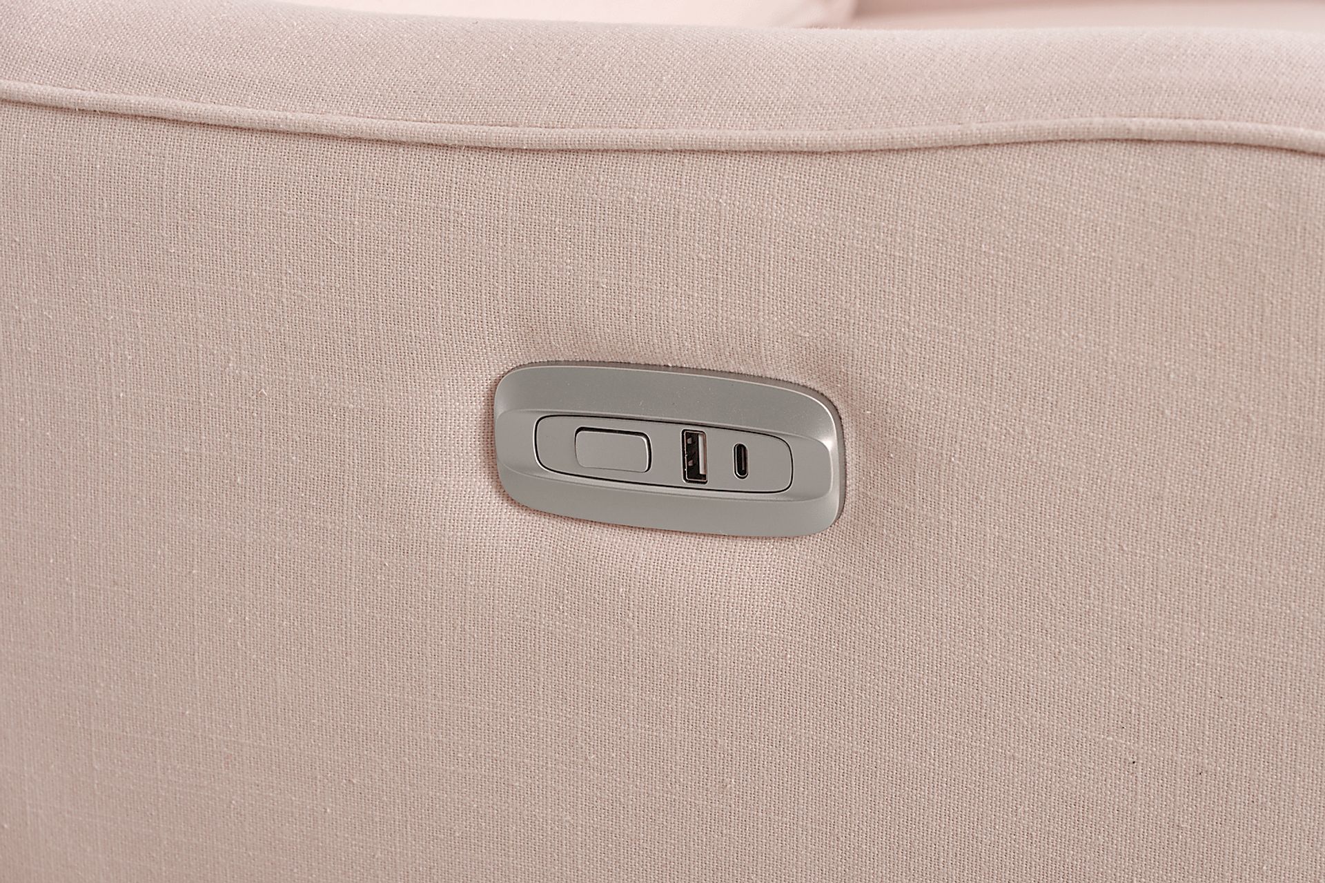 Ellie May Pink Power Glider Recliner with Swivel - Image 7