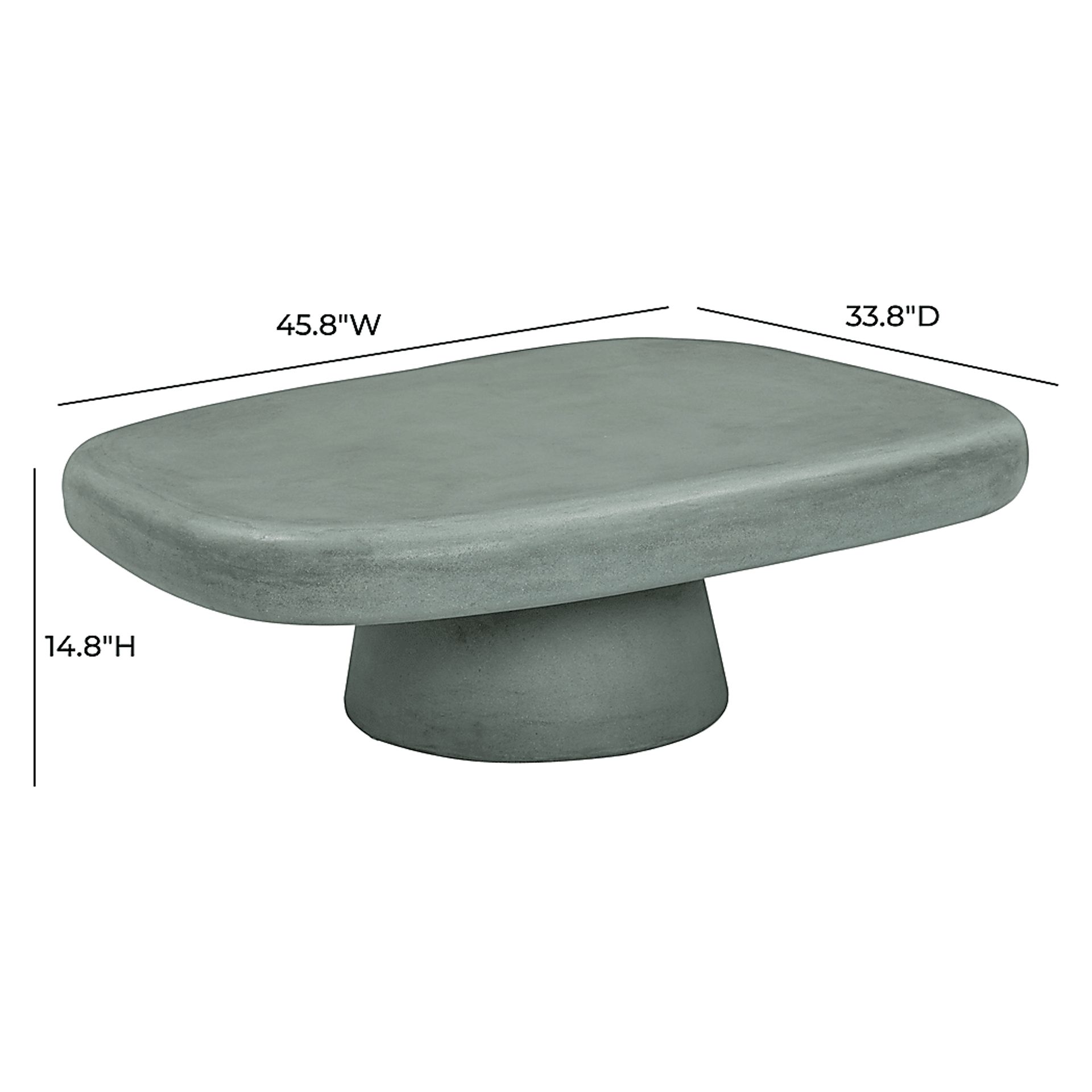 Ellingford Outdoor Green Cocktail Table - Image 8