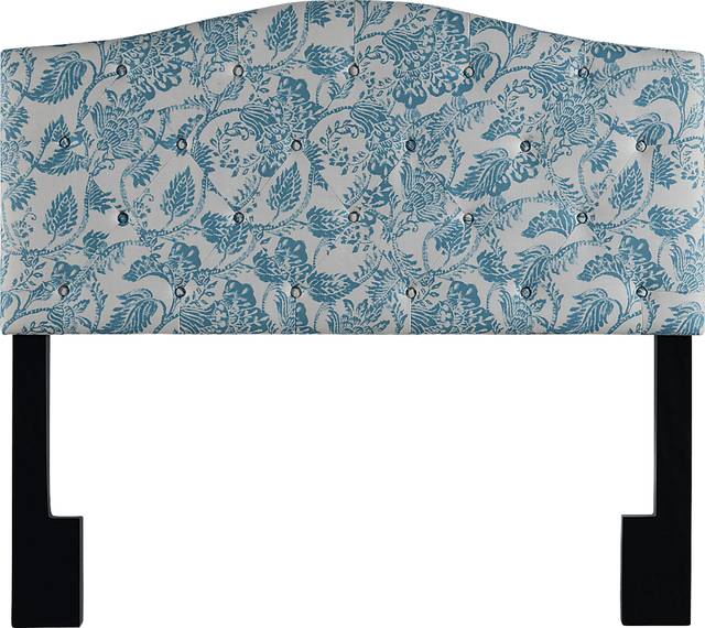 Ellingsworth Blue Full/Queen Headboard - Thumbnail - Image 2