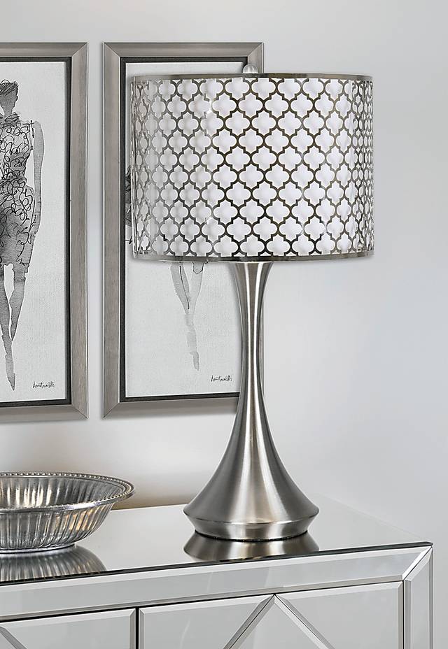Ellington Place Silver Lamp - Thumbnail - Image 3