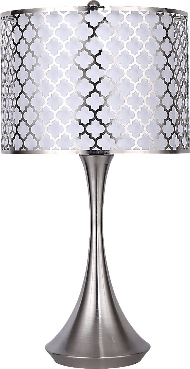 Ellington Place Silver Lamp - Thumbnail - Image 1