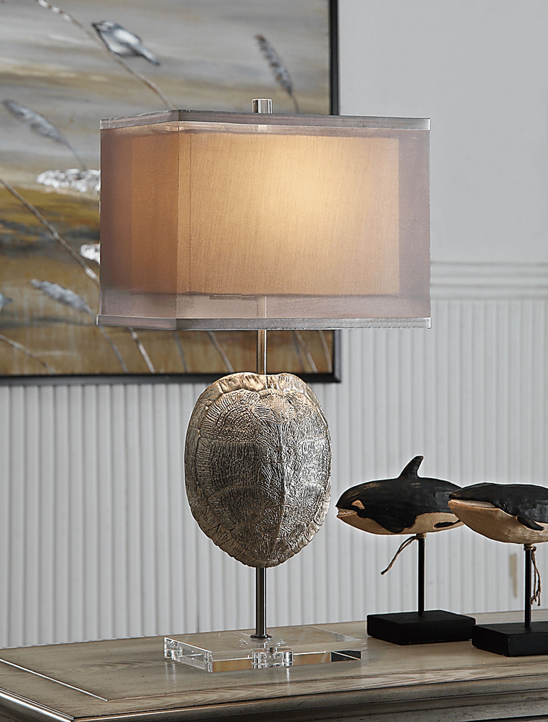 Ellington Pointe Silver Lamp - Image 2