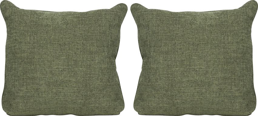 Elliot Avocado Accent Pillow, Set of Two