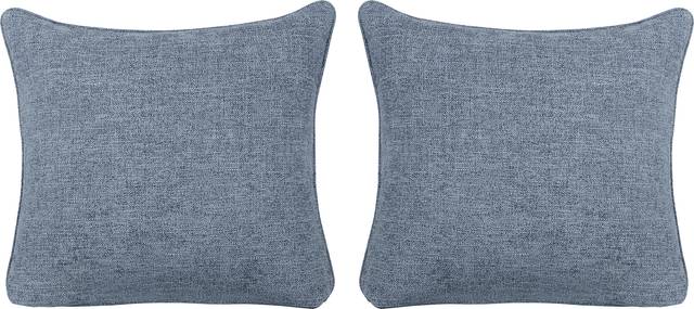 Elliot Chambray Accent Pillow, Set of Two - Thumbnail - Image 1
