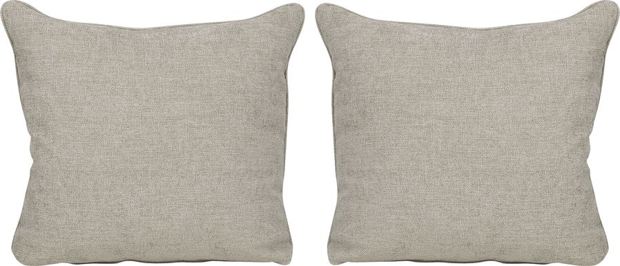 Elliot Mushroom Accent Pillow, Set of Two
