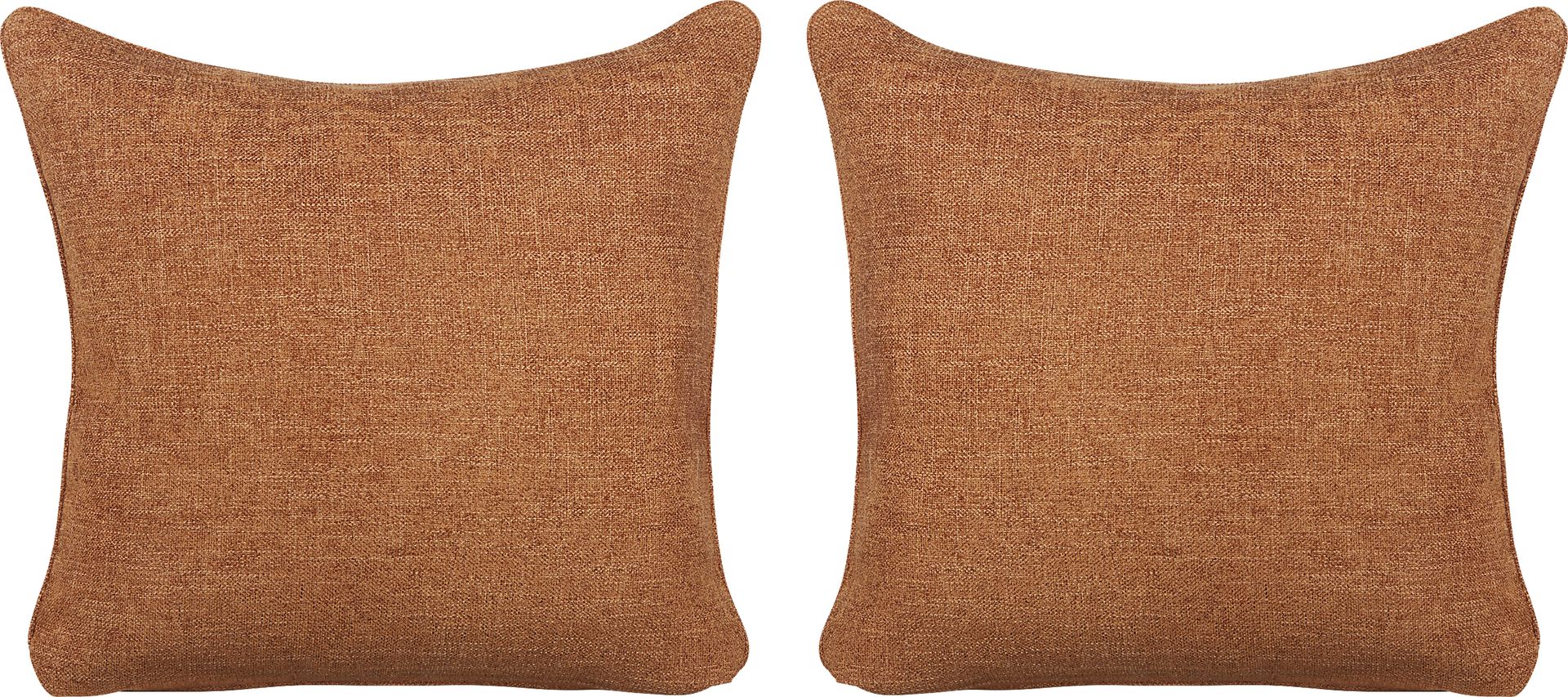 Elliot Russet Accent Pillow, Set of Two - Image 1