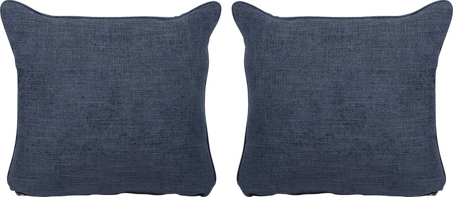 Elliot Sapphire Accent Pillow, Set of Two