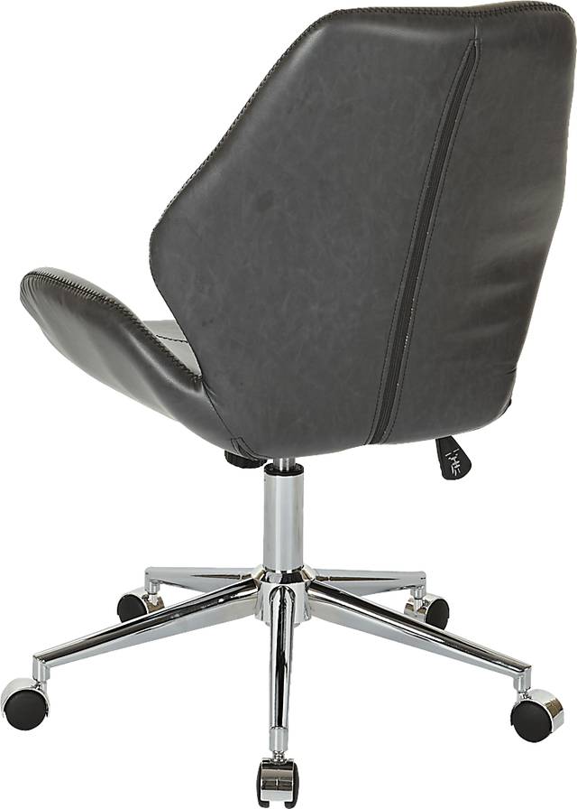 Elliota Black Office Chair - Thumbnail - Image 3