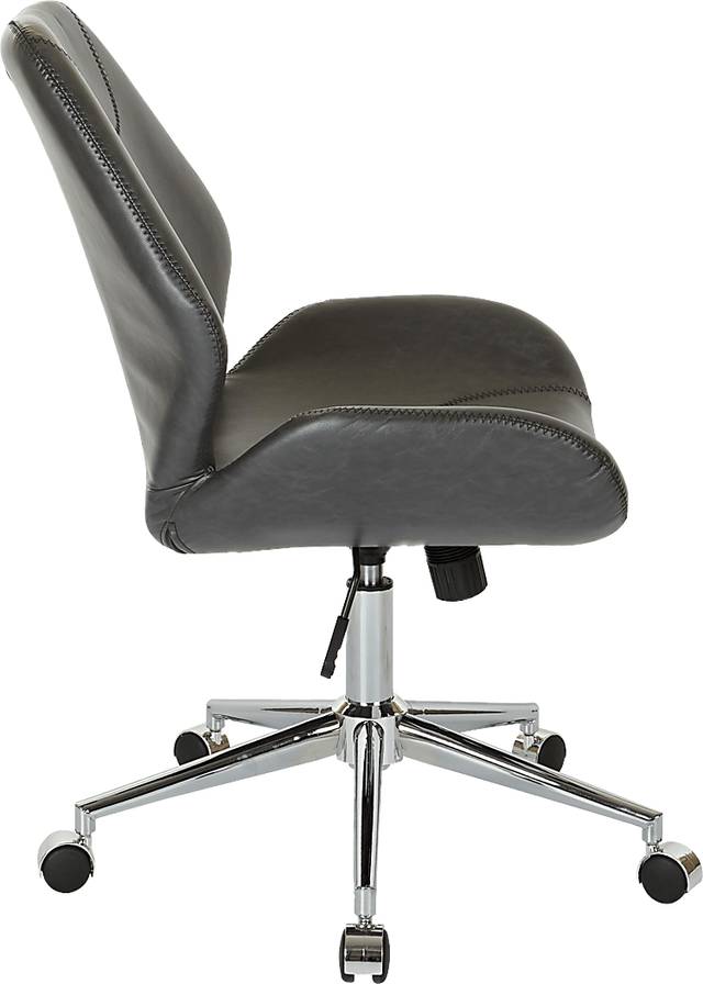 Elliota Black Office Chair - Thumbnail - Image 9