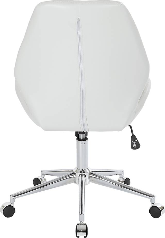 Elliota White Office Chair - Thumbnail - Image 4