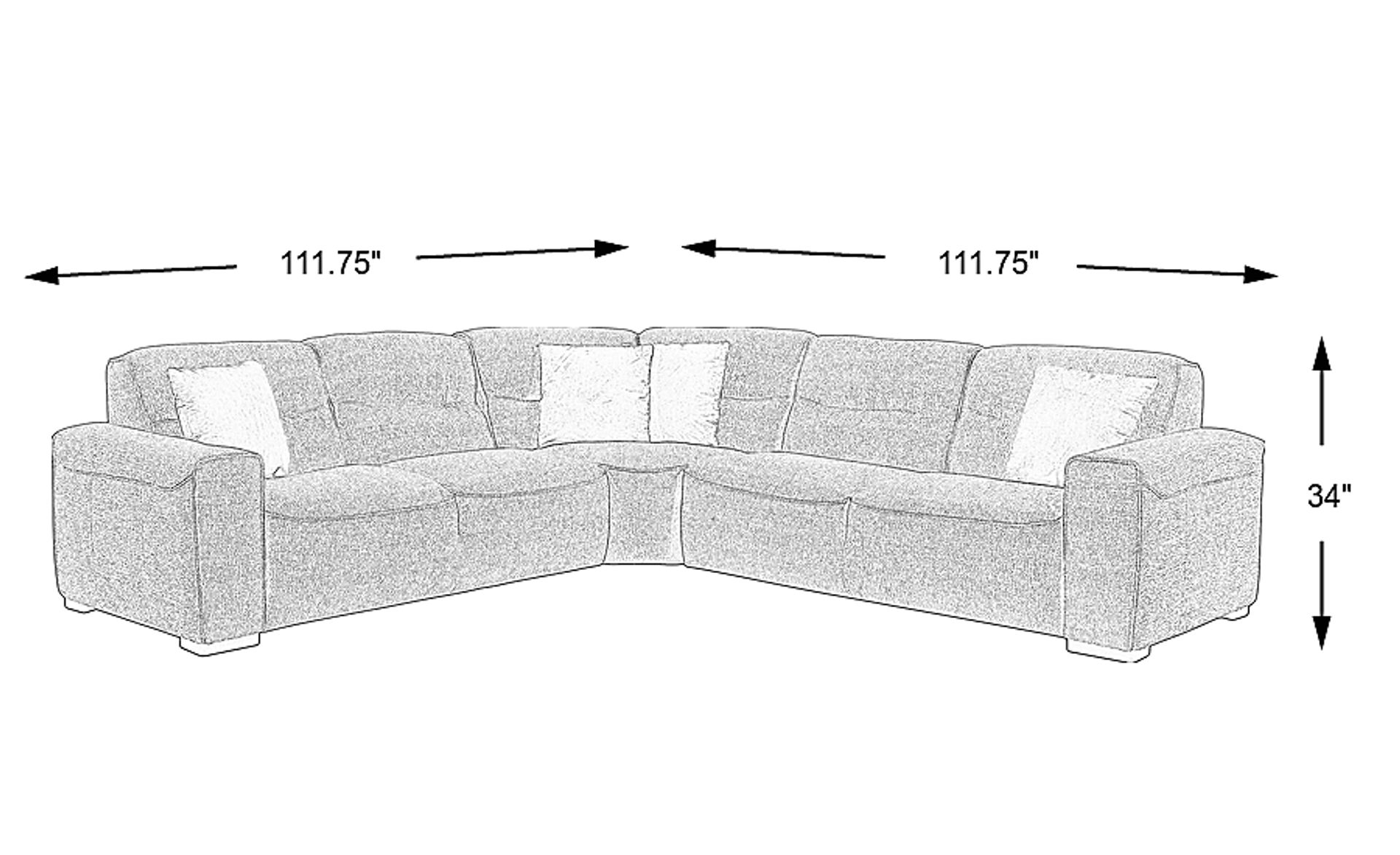 Dimension Image. Please refer to the Dimension Tab on this page for dimension details.