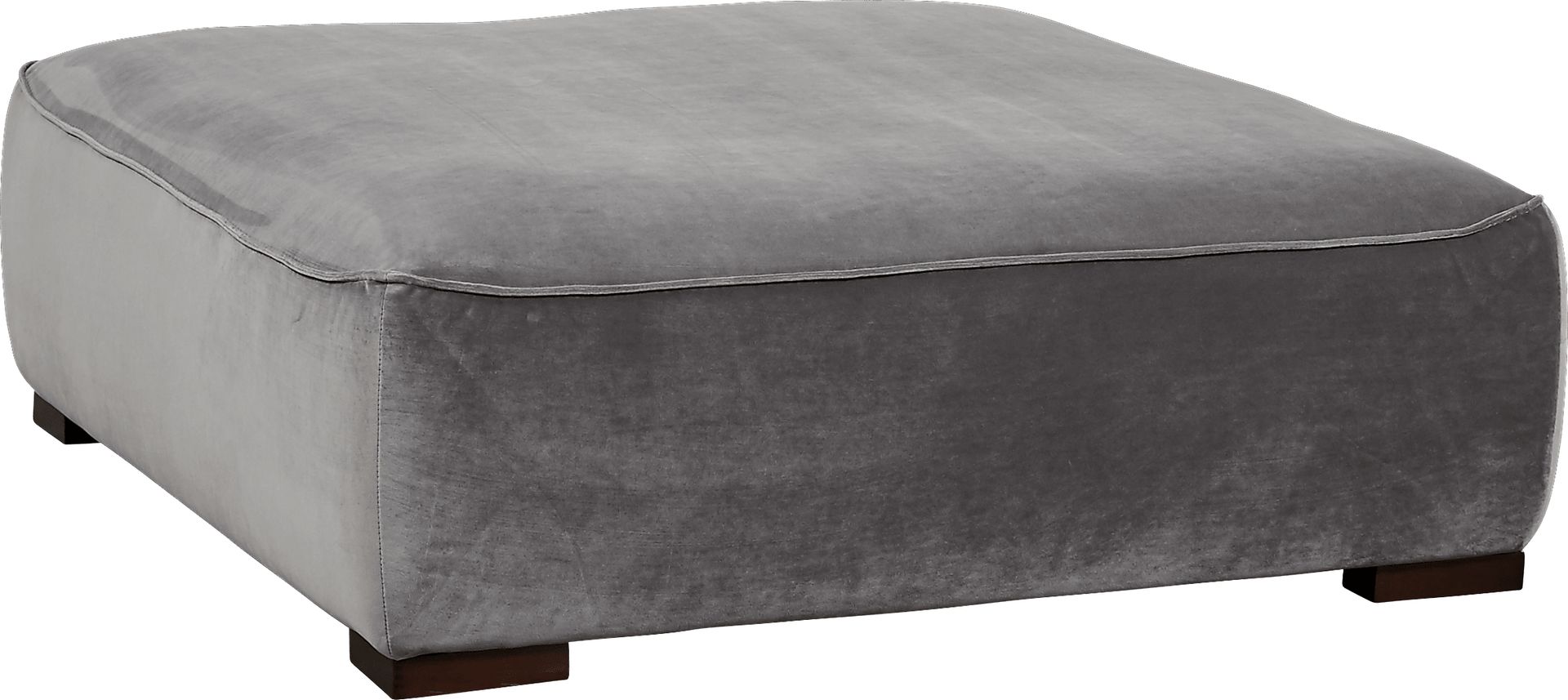 Ellis Graphite Cocktail Ottoman - Image 1