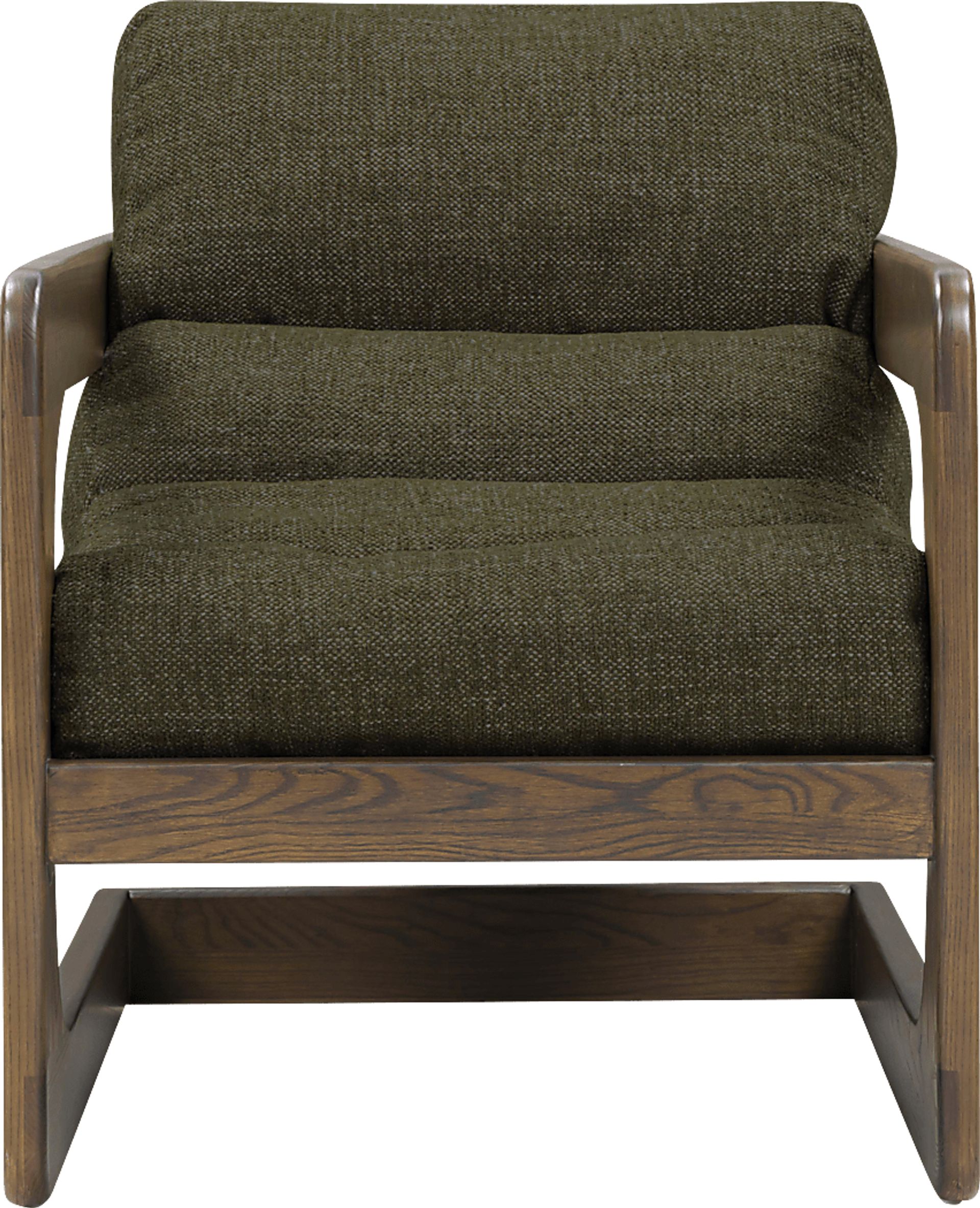 Ellisboia Dark Green Accent Chair - Image 2