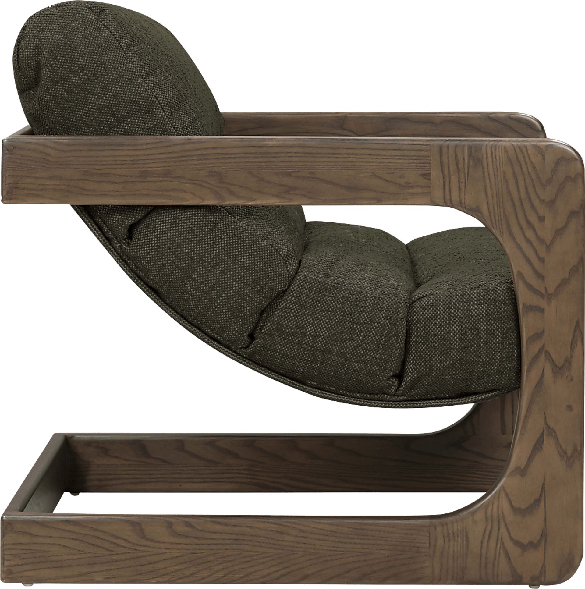 Ellisboia Dark Green Accent Chair - Image 3