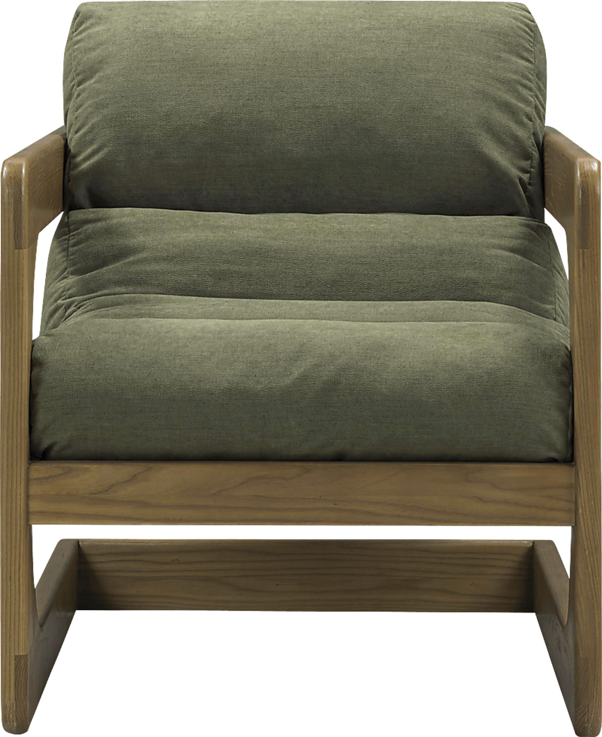 Ellisboia Green Accent Chair - Image 2