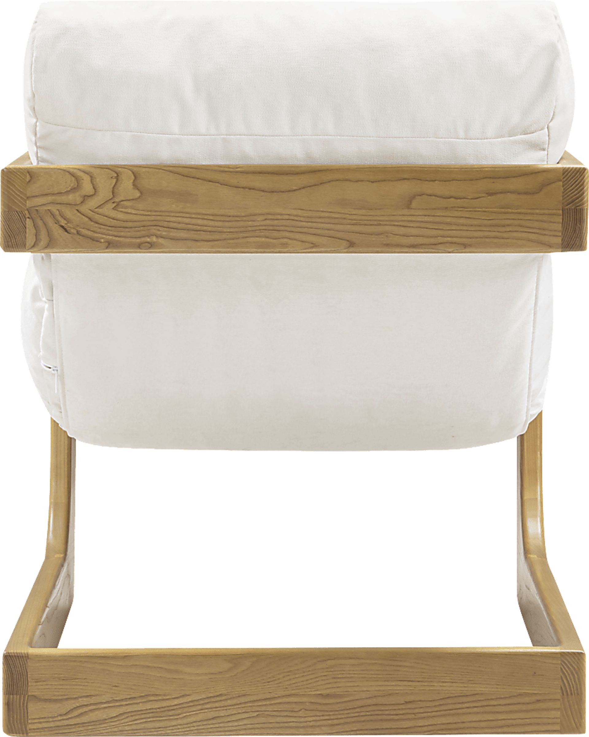 Ellisboia White Accent Chair - Image 4
