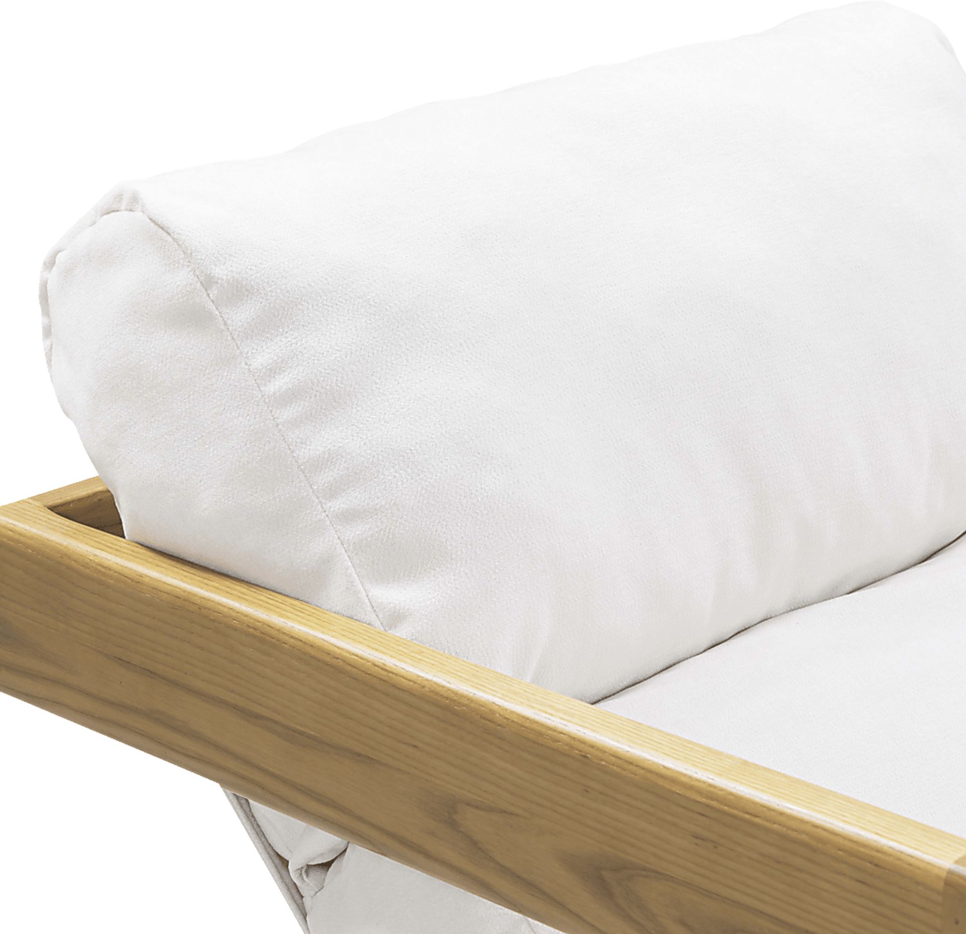 Ellisboia White Accent Chair - Image 6