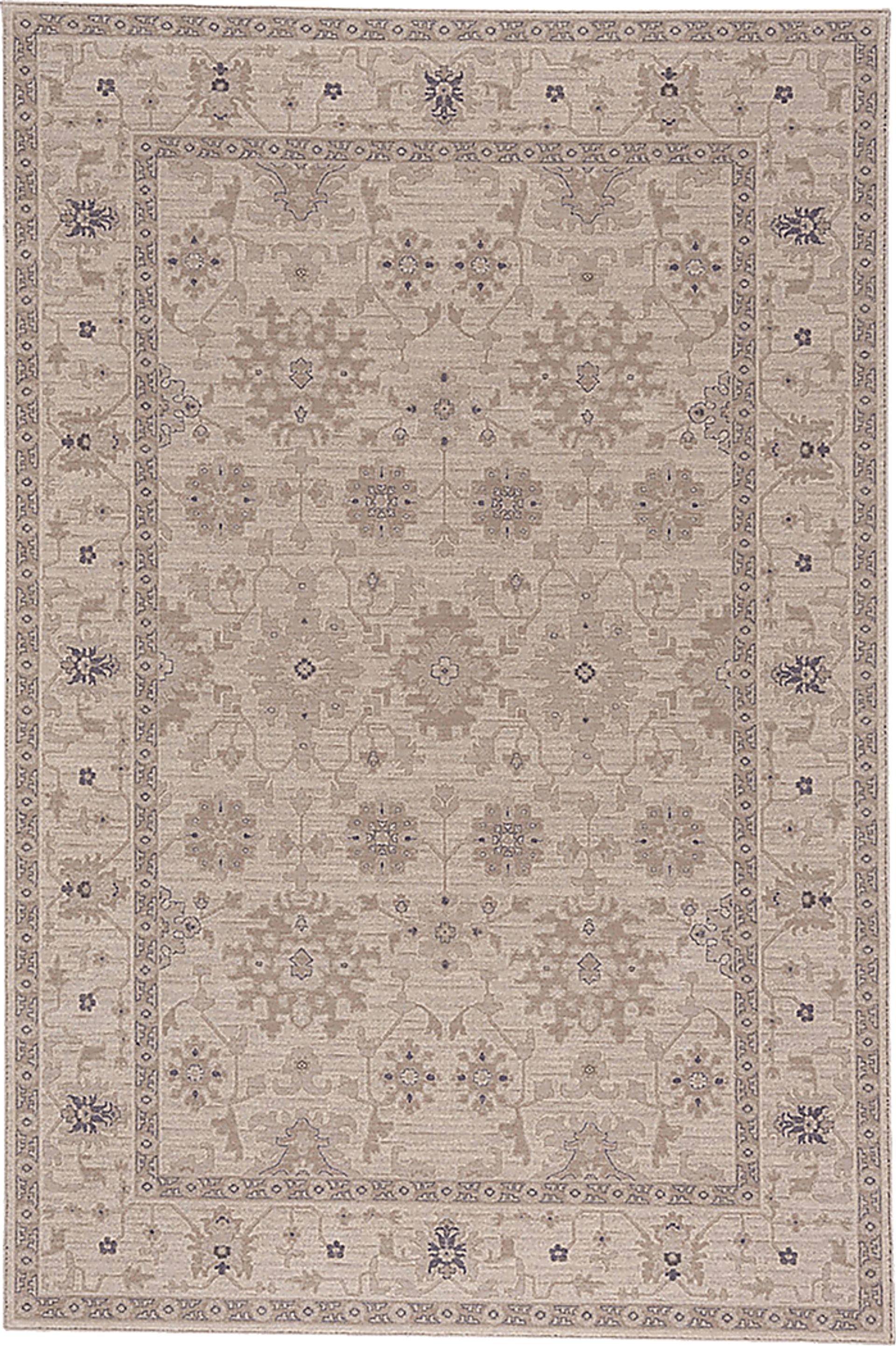 Ellisna Beige 5'3 x 7'6 Rug - Image 1