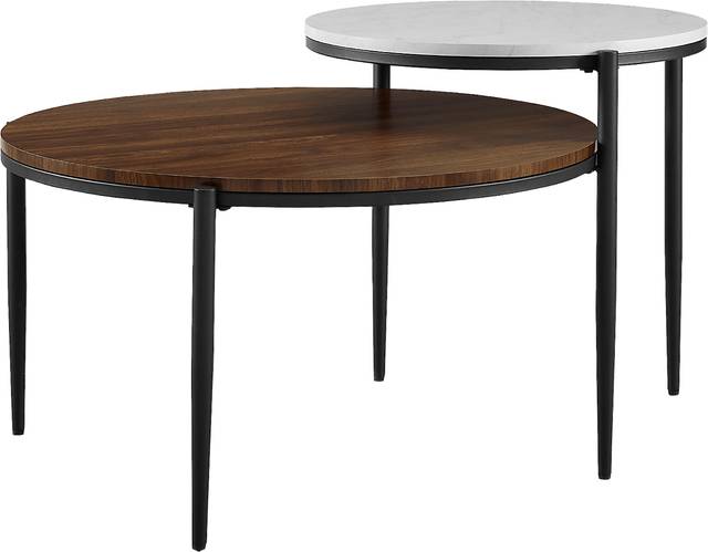 Ellisway Brown Cocktail Table, Set of 2 - Thumbnail - Image 1