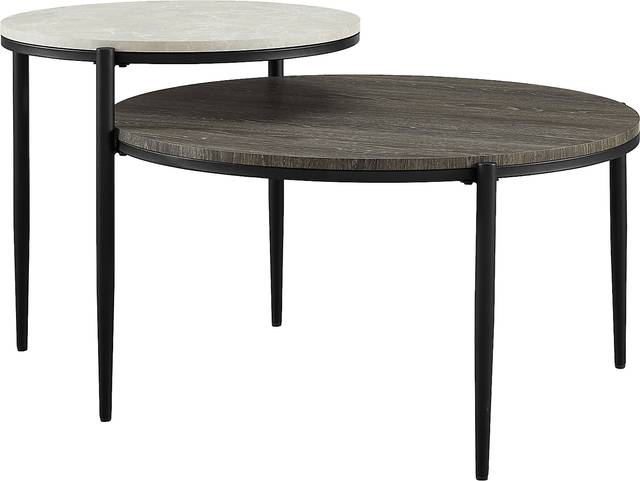 Ellisway Gray Cocktail Table, Set of 2 - Thumbnail - Image 2