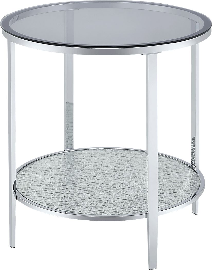 Ellopia Gray End Table