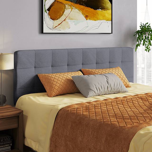 Ellor Lane Charcoal Full/Queen Headboard - Thumbnail - Image 2