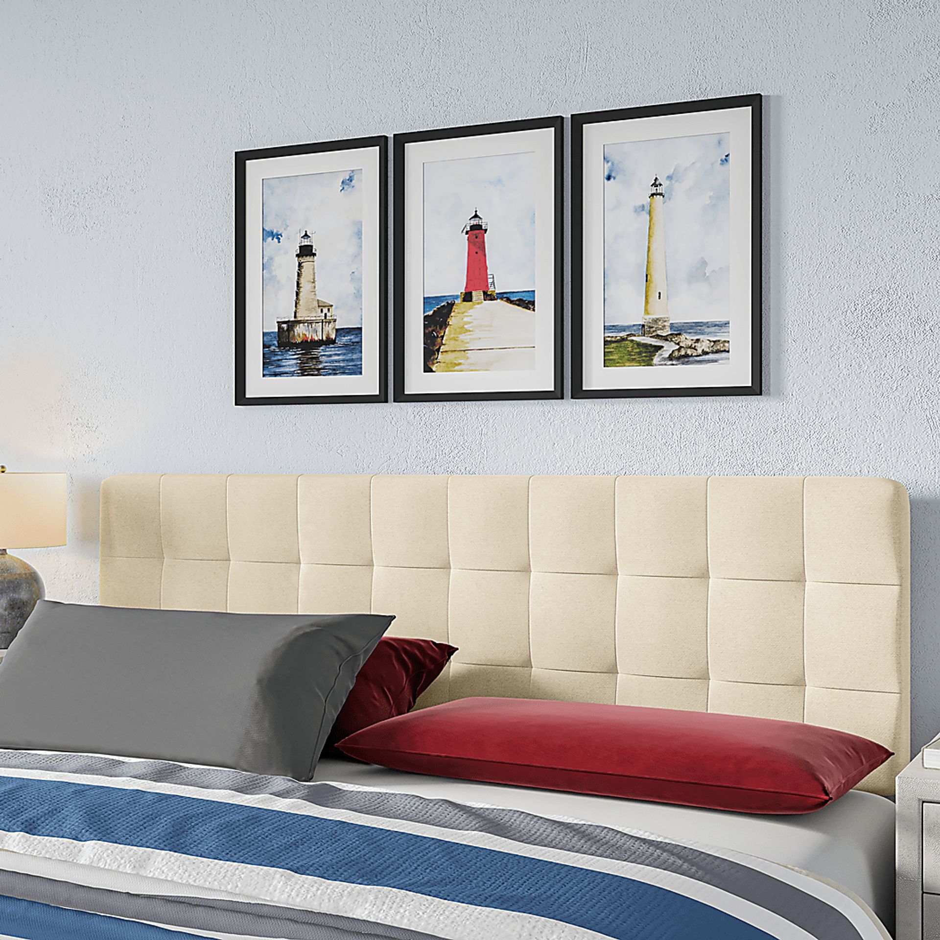 Ellor Lane Natural King/California King Headboard - Image 3