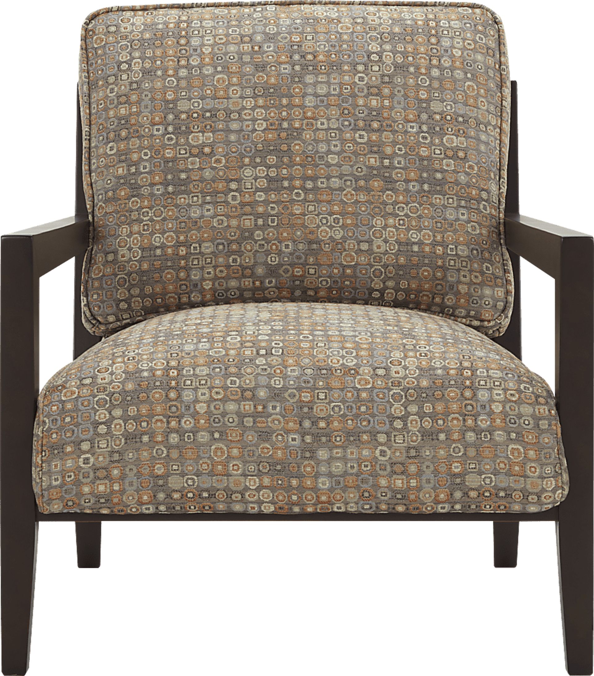 Ellora Brown Accent Chair - Image 1