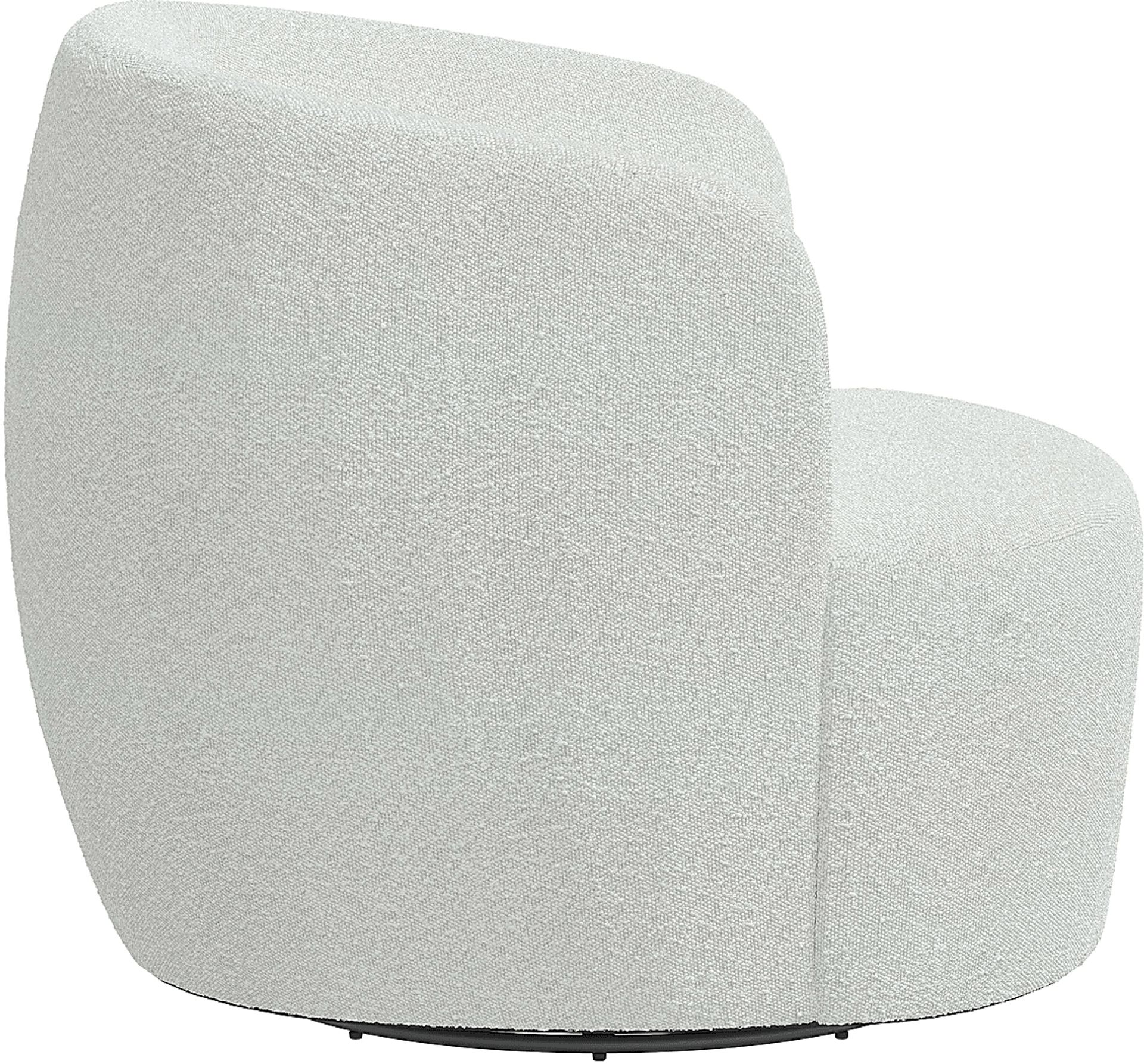 Elloran Cream Swivel Accent Chair - Image 3