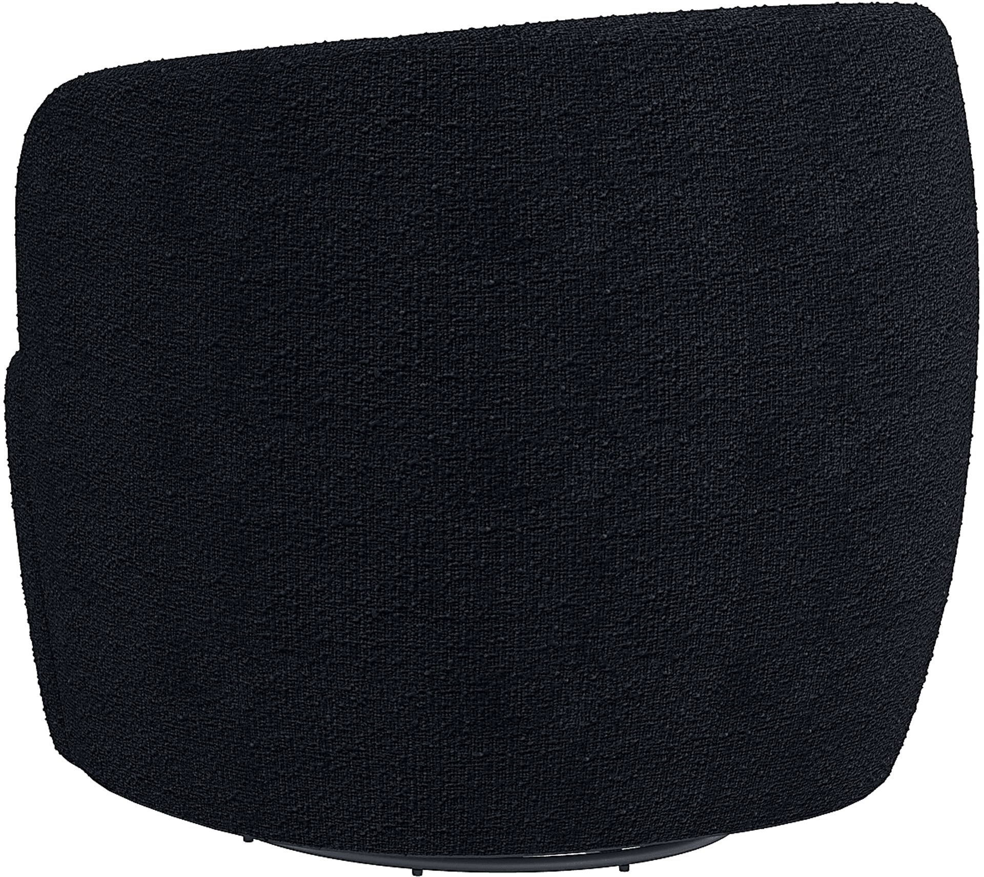 Elloran Dark Blue Swivel Accent Chair - Image 4