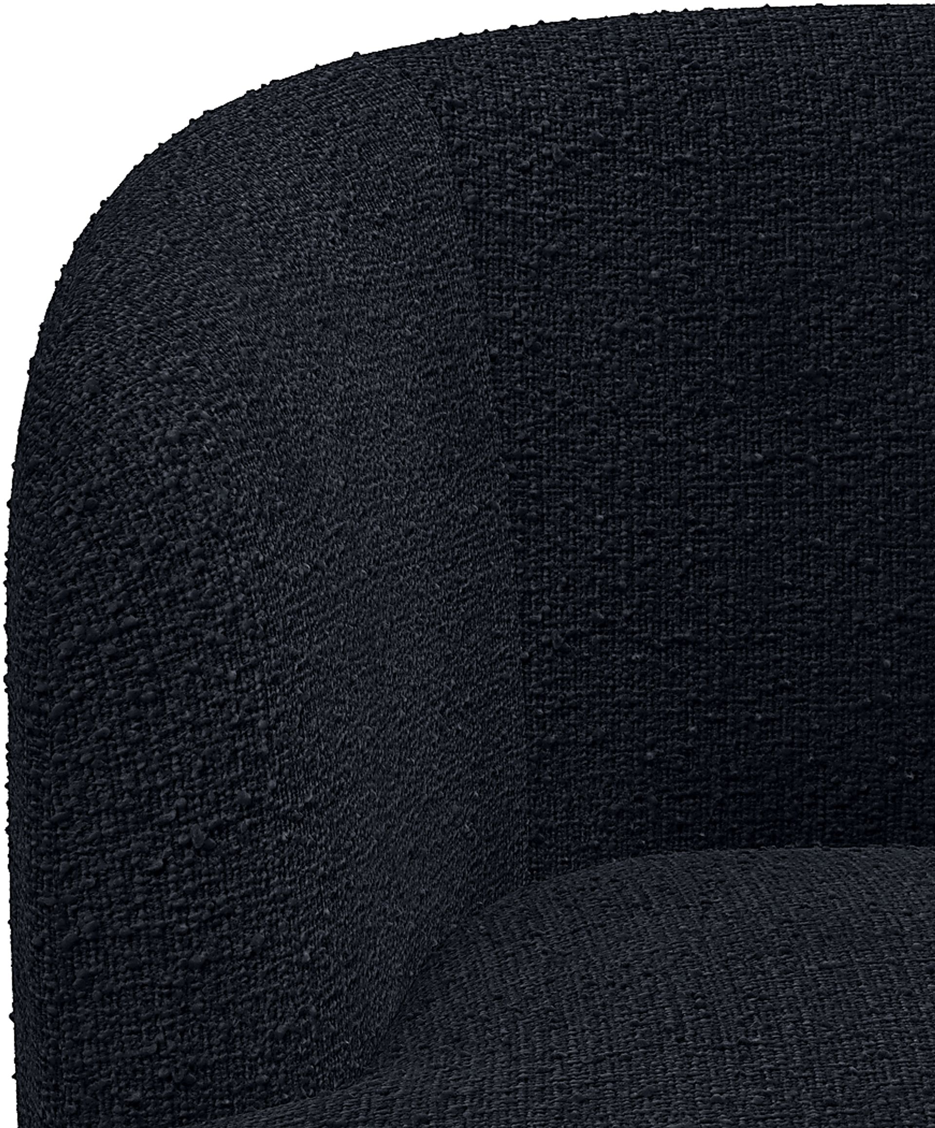 Elloran Dark Blue Swivel Accent Chair - Image 5