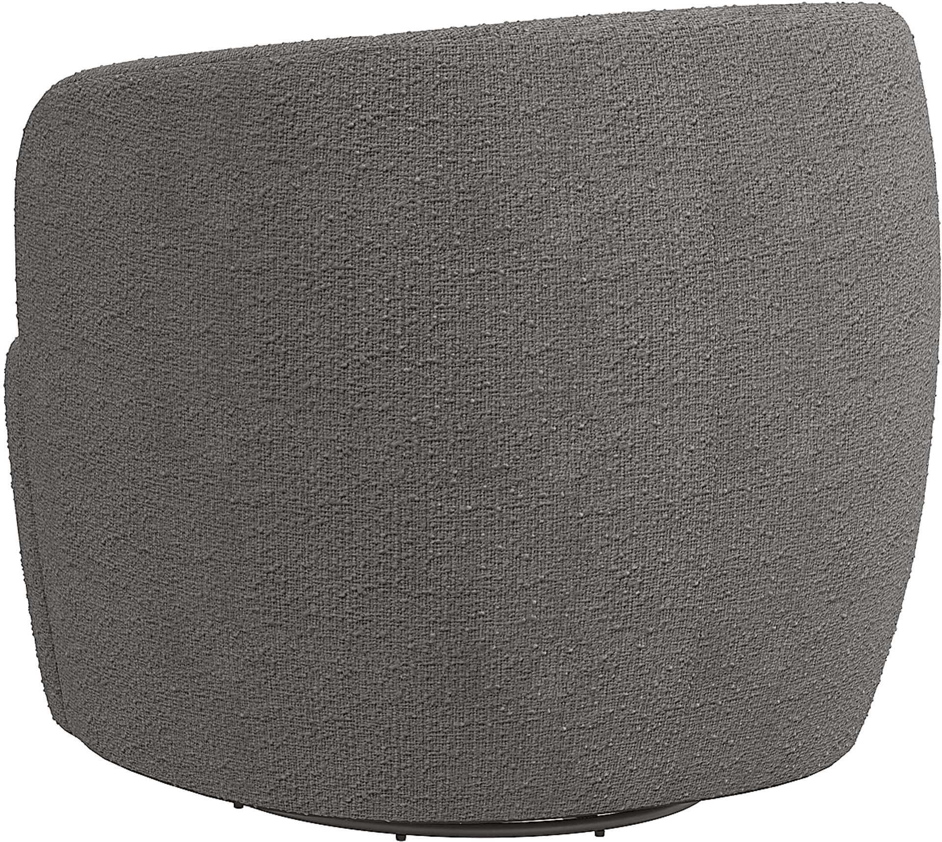Elloran Dark Gray Swivel Accent Chair - Image 4