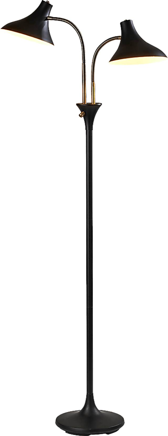 Ellsworth Avenue Black Floor Lamp - Thumbnail - Image 1