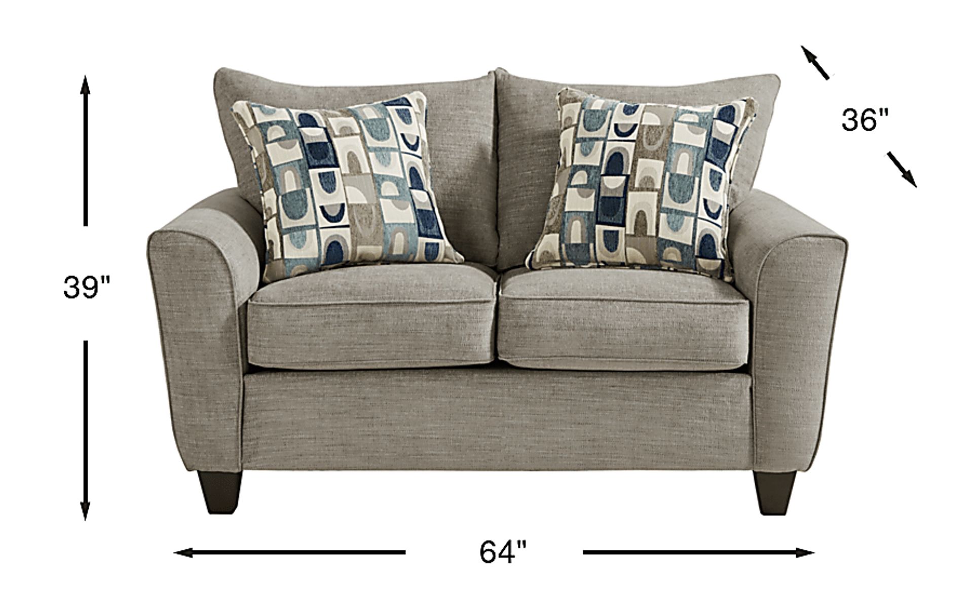 Dimension Image. Please refer to the Dimension Tab on this page for dimension details.