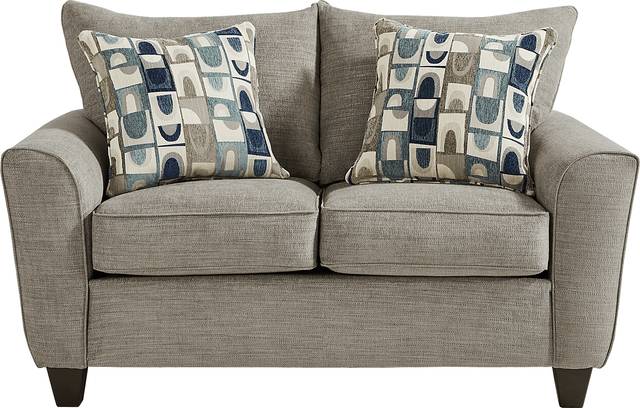 Ellsworth Gray Loveseat - Thumbnail - Image 1