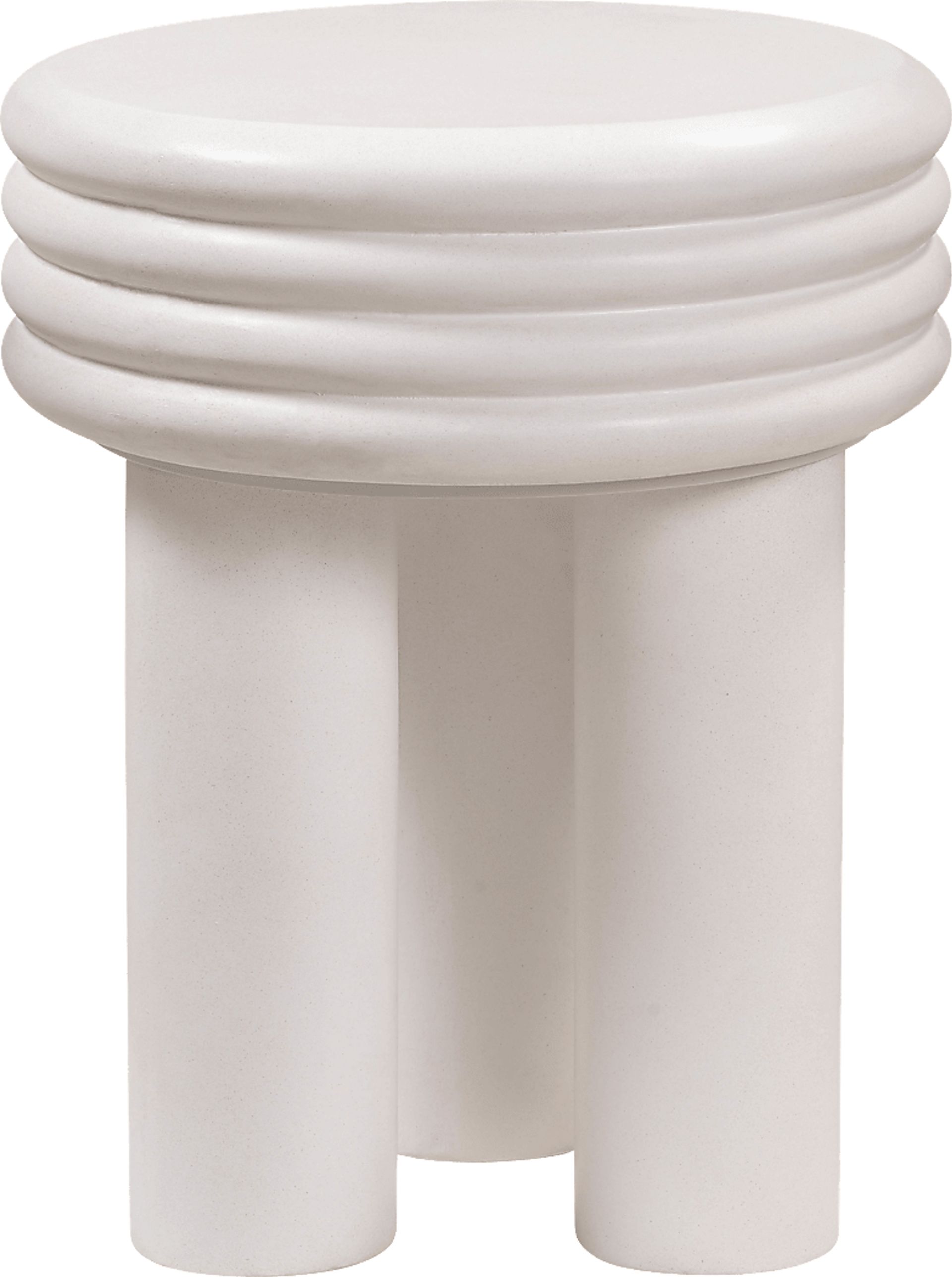 Ellta Ivory Accent Table - Image 2