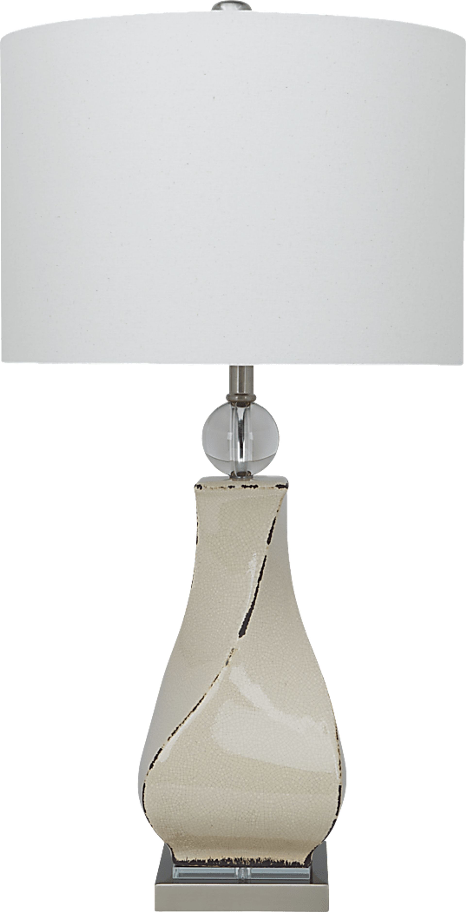 Ellura Ivory Lamp - Image 1