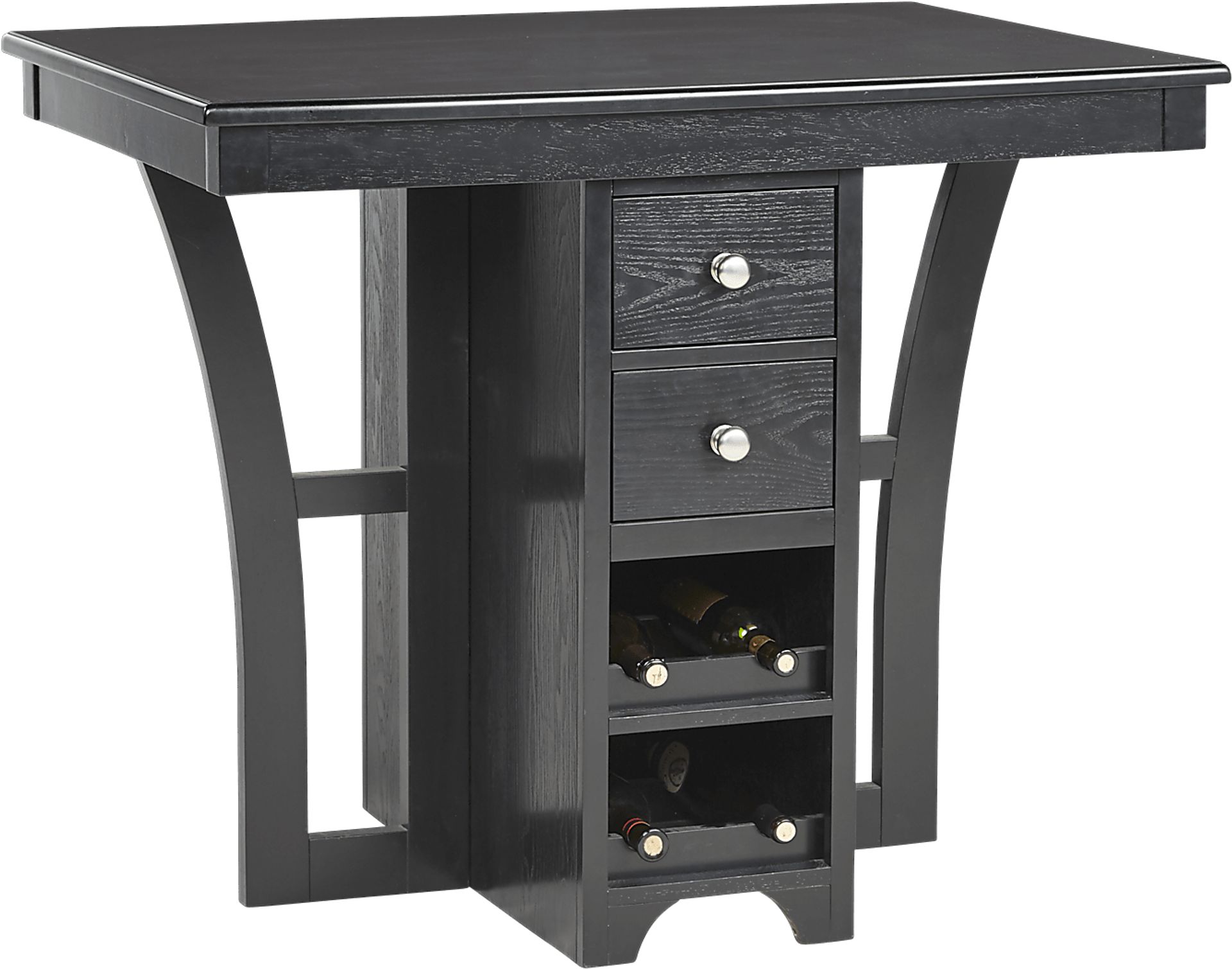 Ellwood Black Bar Height Dining Table - Image 1