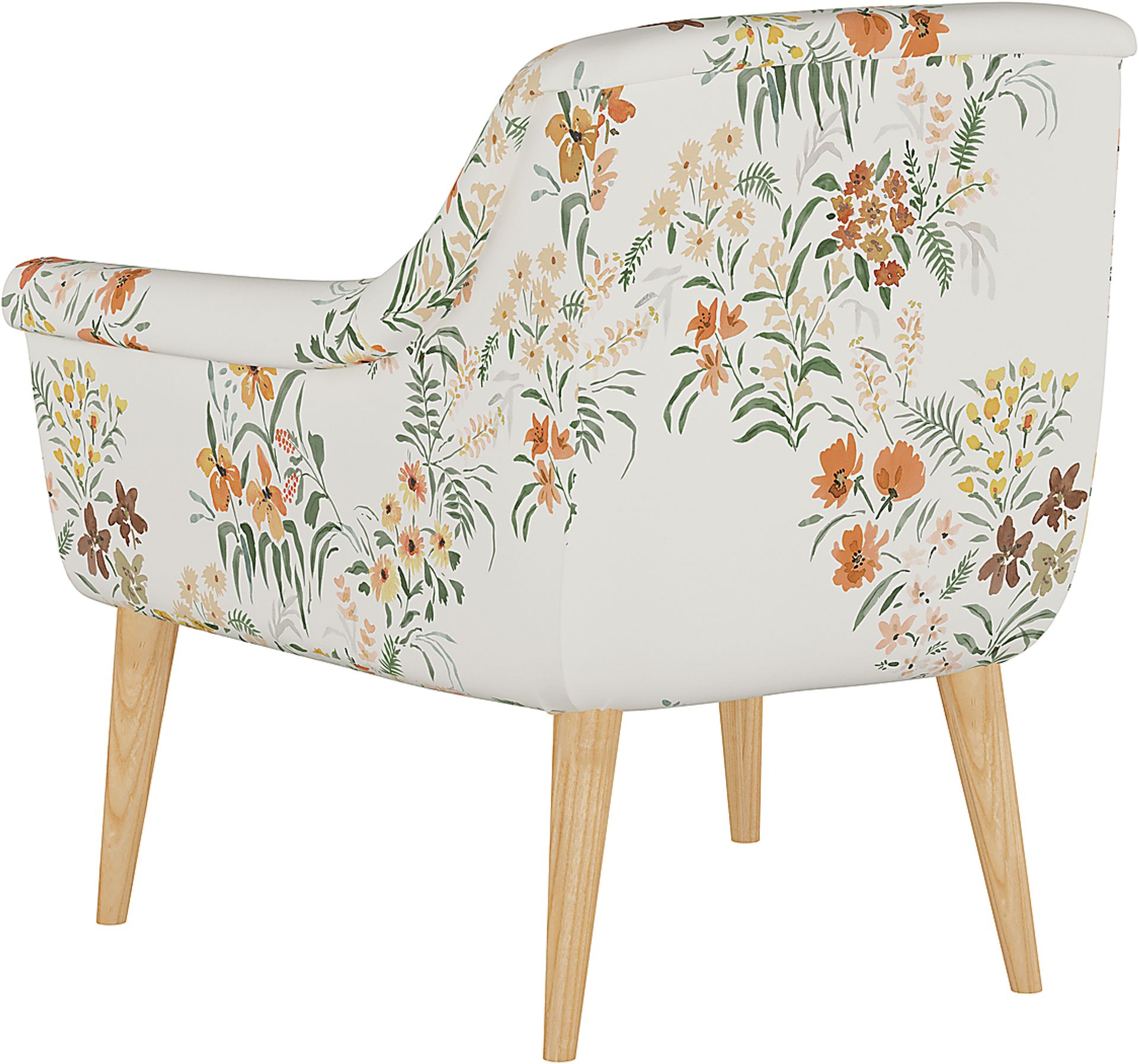 Ellysan Cream Accent Chair - Image 4