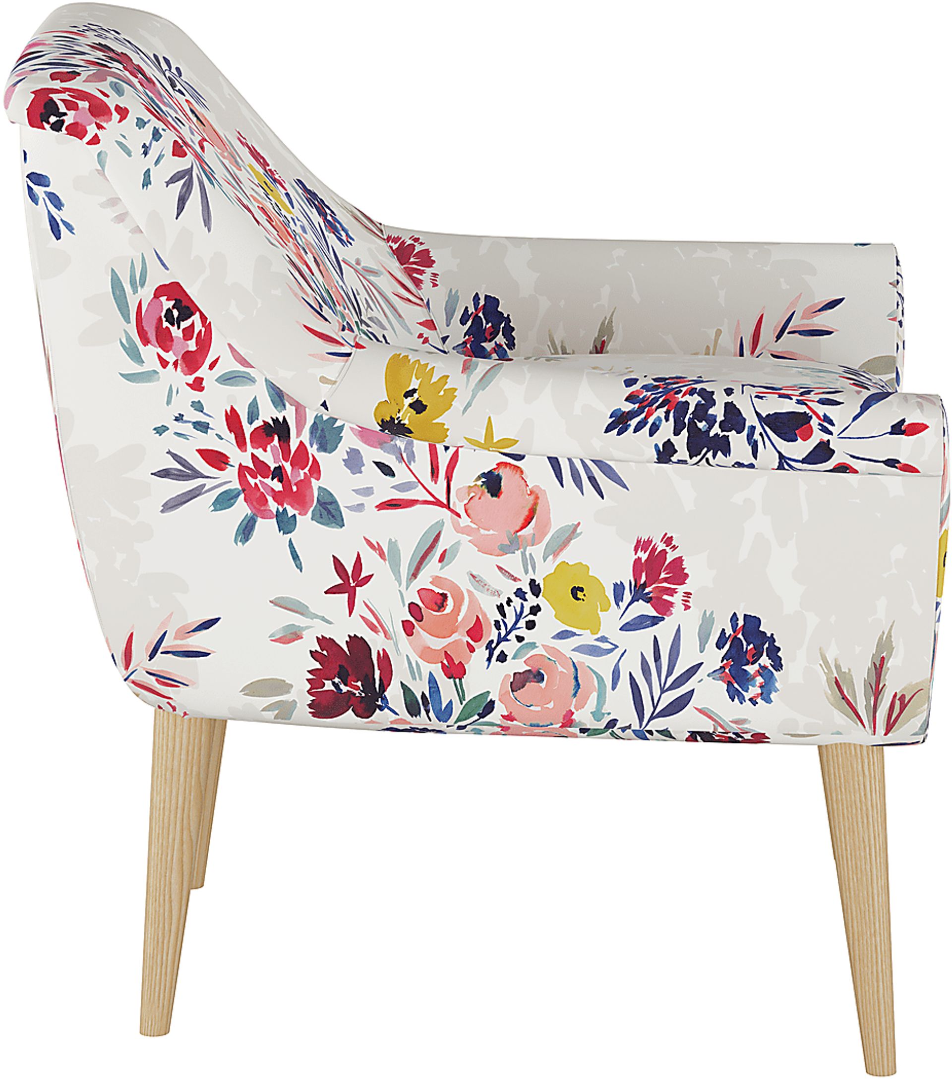 Ellysan Purple Accent Chair - Image 3
