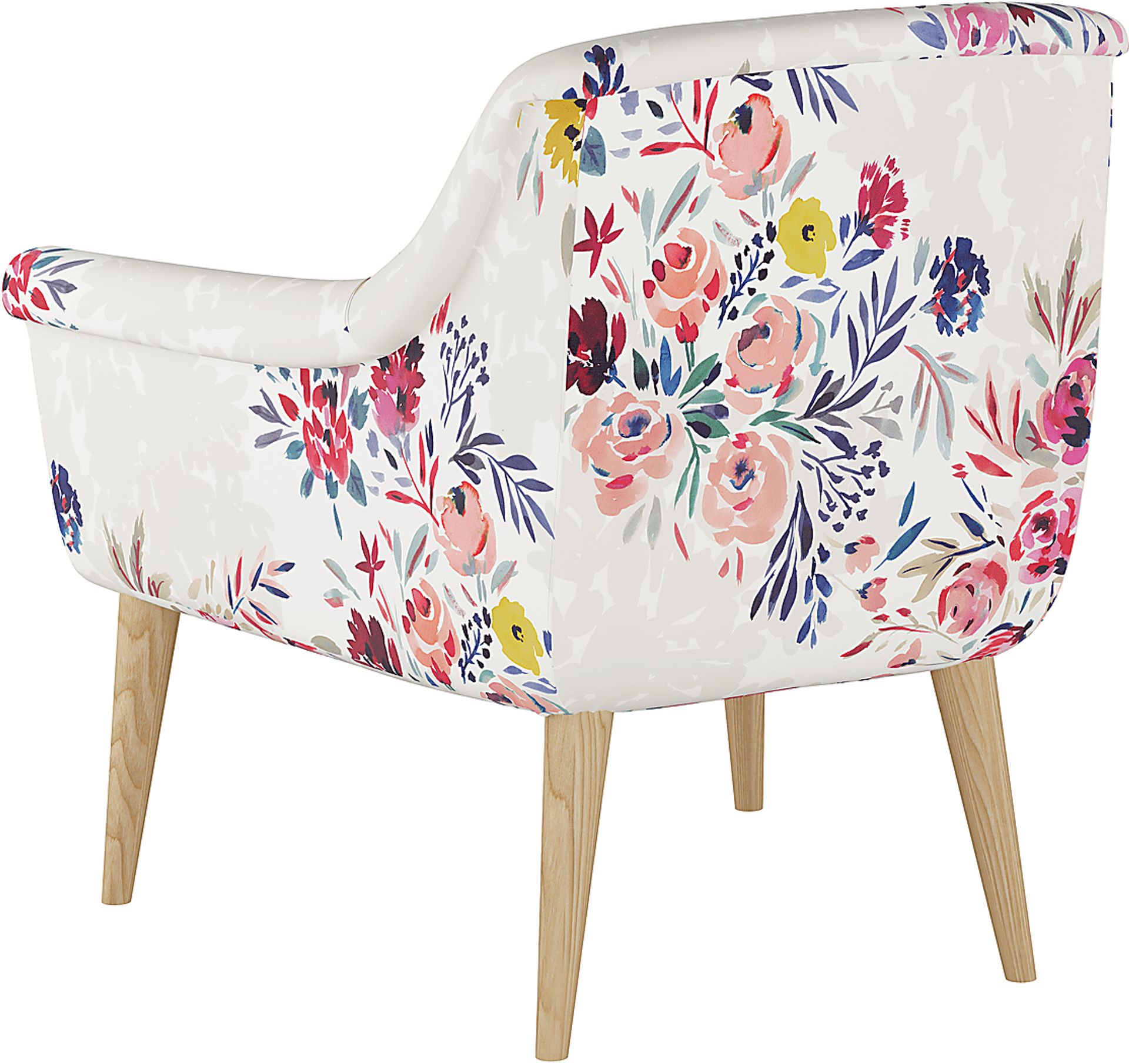 Ellysan Purple Accent Chair - Image 4